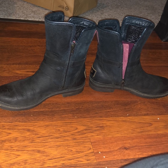 UGG Simmens motorcycle boot black Waterproof - Picture 3 of 9